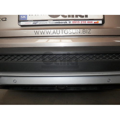 V069A GALIA Полностью оцинкованный фаркоп на Volkswagen Tiguan 2007-2016, Tiguan 2 2016-2024, Audi Q3 2011-2019, 2019-2025, SEAT Tarraco 2018-2024. Тип шара: A. Невидимый вырез бампера. Нагрузки: 2500/140 кг, масса фаркопа 15,1 кг