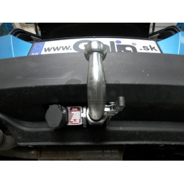 V069A GALIA Полностью оцинкованный фаркоп на Volkswagen Tiguan 2007-2016, Tiguan 2 2016-2024, Audi Q3 2011-2019, 2019-2025, SEAT Tarraco 2018-2024. Тип шара: A. Невидимый вырез бампера. Нагруз