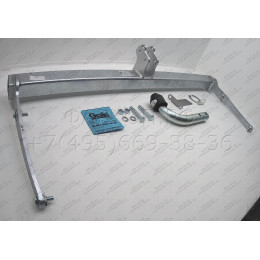 V069A GALIA Полностью оцинкованный фаркоп на Volkswagen Tiguan 2007-2016, Tiguan 2 2016-2024, Audi Q3 2011-2019, 2019-2025, SEAT Tarraco 2018-2024. Тип шара: A. Невидимый вырез бампера. Нагруз