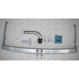 V069A GALIA Полностью оцинкованный фаркоп на Volkswagen Tiguan 2007-2016, Tiguan 2 2016-2024, Audi Q3 2011-2019, 2019-2025, SEAT Tarraco 2018-2024. Тип шара: A. Невидимый вырез бампера. Нагруз