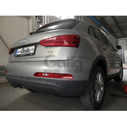 V069A GALIA Полностью оцинкованный фаркоп на Volkswagen Tiguan 2007-2016, Tiguan 2 2016-2024, Audi Q3 2011-2019, 2019-2025, SEAT Tarraco 2018-2024. Тип шара: A. Невидимый вырез бампера. Нагруз