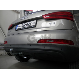 V069A GALIA Полностью оцинкованный фаркоп на Volkswagen Tiguan 2007-2016, Tiguan 2 2016-2024, Audi Q3 2011-2019, 2019-2025, SEAT Tarraco 2018-2024. Тип шара: A. Невидимый вырез бампера. Нагруз