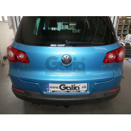 V069A GALIA Полностью оцинкованный фаркоп на Volkswagen Tiguan 2007-2016, Tiguan 2 2016-2024, Audi Q3 2011-2019, 2019-2025, SEAT Tarraco 2018-2024. Тип шара: A. Невидимый вырез бампера. Нагруз