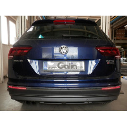 V069A GALIA Полностью оцинкованный фаркоп на Volkswagen Tiguan 2007-2016, Tiguan 2 2016-2024, Audi Q3 2011-2019, 2019-2025, SEAT Tarraco 2018-2024. Тип шара: A. Невидимый вырез бампера. Нагруз