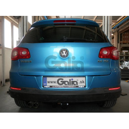 V069A GALIA Полностью оцинкованный фаркоп на Volkswagen Tiguan 2007-2016, Tiguan 2 2016-2024, Audi Q3 2011-2019, 2019-2025, SEAT Tarraco 2018-2024. Тип шара: A. Невидимый вырез бампера. Нагруз