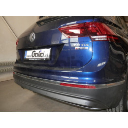V069A GALIA Полностью оцинкованный фаркоп на Volkswagen Tiguan 2007-2016, Tiguan 2 2016-2024, Audi Q3 2011-2019, 2019-2025, SEAT Tarraco 2018-2024. Тип шара: A. Невидимый вырез бампера. Нагруз