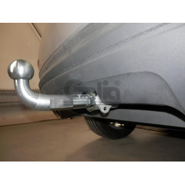 V069A GALIA Полностью оцинкованный фаркоп на Volkswagen Tiguan 2007-2016, Tiguan 2 2016-2024, Audi Q3 2011-2019, 2019-2025, SEAT Tarraco 2018-2024. Тип шара: A. Невидимый вырез бампера. Нагруз