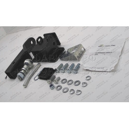 V120-E Лидер-плюс ТСУ для Volkswagen Amarok 2010-2022 без снятия и выреза бампера. Тип шара: E. Нагрузки: 1500/100 кг, масса фаркопа 6,6 кг (без электрики в комплект