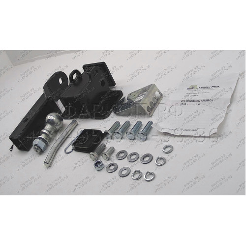 V120-E Лидер-плюс ТСУ для Volkswagen Amarok 2010-2022 без снятия и выреза бампера. Тип шара: E. Нагрузки: 1500/100 кг, масса фаркопа 6,6 кг (без электрики в комплекте)