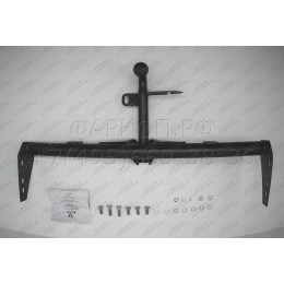 VAZ-18 AVTOS Фаркоп на Lada Kalina 2117, 2118 2004-2012 без снятия и подрезки бампера. Тип шара: H (несъемный сварной). Нагрузки: 900/75 кг, масса фаркопа 9 кг (без эле