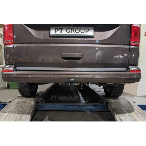 VTR-03-991422.00 PT GROUP Фаркоп на Volkswagen Transporter T5 2003-2015, Transporter T6 2015-2024, Volkswagen Caravelle T5 2003-2015, Caravelle T6 2015-2024, Volkswagen Multivan T5 2003-2015, Multivan T6 2015-2022 без подрезки бампера. Тип шара: AV (верти