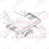 VW 22 AVTOS Фаркоп на Volkswagen Sharan 2000-2010, Ford Galaxy 2000-2006, Seat Alhambra 2000-2010 без подрезки бампера. Тип шара: A. Нагрузки: 1200/75 кг, масса фаркопа 16,5 кг (без электрики в комплекте)