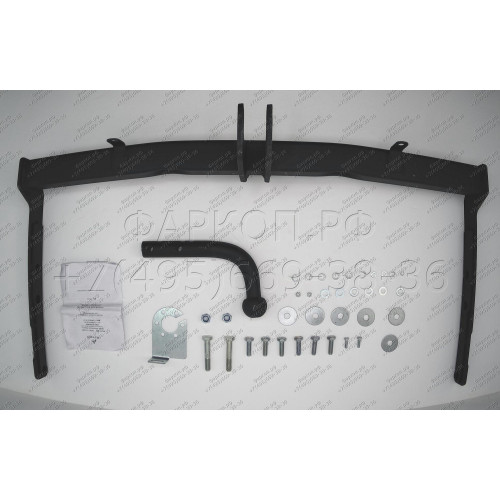 VW 22 AVTOS Фаркоп на Volkswagen Sharan 2000-2010, Ford Galaxy 2000-2006, Seat Alhambra 2000-2010 без подрезки бампера. Тип шара: A. Нагрузки: 1200/75 кг, масса фаркопа 16,5 кг (без электрики в комплекте)