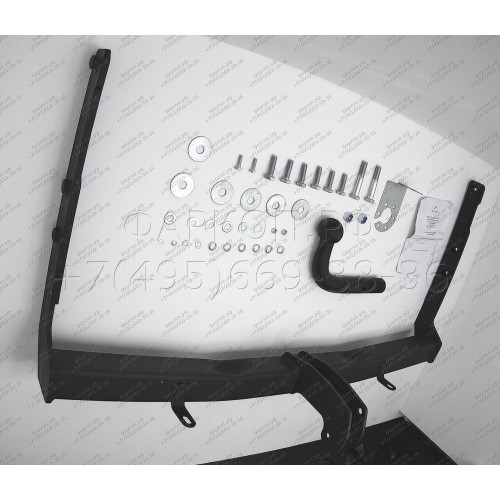 VW 22 AVTOS Фаркоп на Volkswagen Sharan 2000-2010, Ford Galaxy 2000-2006, Seat Alhambra 2000-2010 без подрезки бампера. Тип шара: A. Нагрузки: 1200/75 кг, масса фаркопа 16,5 кг (без электрики в комплекте)
