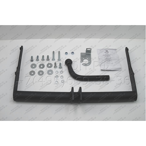VW 29 AVTOS Фаркоп на Volkswagen Transporter T5 фургон 2003-2015, Volkswagen Multivan T5 2003-2015, Volkswagen Caravelle T5 2003-2015, кроме авто с парктроником. Без подрезки бампера. Тип шара: A. Нагрузки: 2000/100 кг, масса фаркопа 19 кг (без электрики 