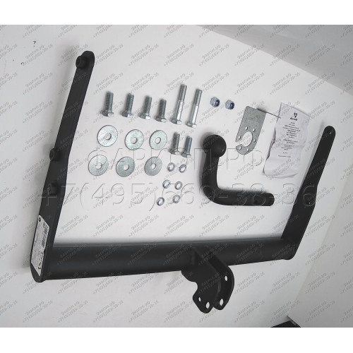 VW 29 AVTOS Фаркоп на Volkswagen Transporter T5 фургон 2003-2015, Volkswagen Multivan T5 2003-2015, Volkswagen Caravelle T5 2003-2015, кроме авто с парктроником. Без подрезки бампера. Тип шара: A. Нагрузки: 2000/100 кг, масса фаркопа 19 кг (без электрики 