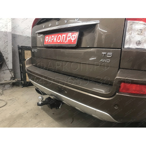 VXC-06-991122.00 PT GROUP Фаркоп на Volvo XC90 2003-2014 без подрезки бампера. Тип шара: E (легкосъемный шар под квадрат). Нагрузки: 2300/75 кг, масса фаркопа 16 кг (без электрики в комплекте)