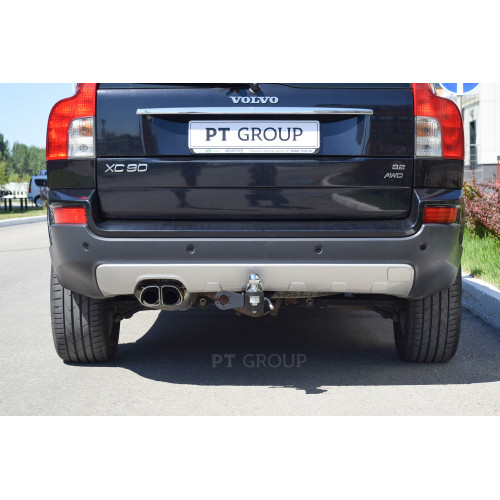 VXC-06-991122.00 PT GROUP Фаркоп на Volvo XC90 2003-2014 без подрезки бампера. Тип шара: E (легкосъемный шар под квадрат). Нагрузки: 2300/75 кг, масса фаркопа 16 кг (без электрики в комплекте)