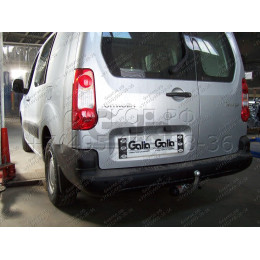 C0528C GALIA Полностью оцинкованный фаркоп на Peugeot Partner II L2 2008-2018, Citroen Berlingo II L2 2008-2018, Peugeot Partner III L2 (XL/Long) 2018-, Peugeot Rifter L2 (XL/Long) 2018-, Citroen Berlingo III L2 (XL/Long) 2018
