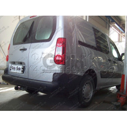 C0528C GALIA Полностью оцинкованный фаркоп на Peugeot Partner II L2 2008-2018, Citroen Berlingo II L2 2008-2018, Peugeot Partner III L2 (XL/Long) 2018-, Peugeot Rifter L2 (XL/Long) 2018-, Citroen Berlingo III L2 (XL/Long) 2018