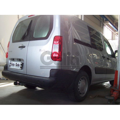 C0528C GALIA Полностью оцинкованный фаркоп на Peugeot Partner II L2 2008-2018, Citroen Berlingo II L2 2008-2018, Peugeot Partner III L2 (XL/Long) 2018-, Peugeot Rifter L2 (XL/Long) 2018-, Citroen Berlingo III L2 (XL/Long) 2018-, Toyota ProAce City L2 (XL/