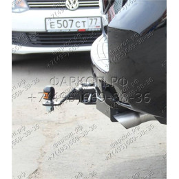 FA 0602-E Бизон Фаркоп на Toyota Land Cruiser Prado 150 2009-2023, Toyota Land Cruiser Prado 120 2002-2010 без подрезки бампера. Тип шара: E (легкосъемный шар под квадрат). Нагрузки: 3