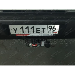 3065-F ORIS Фаркоп на Toyota Hilux (с отбойным брусом) 2008-2015 без выреза в бампере. Тип шара: F. Нагрузки: 1500/75 кг, масса фаркопа 14 кг (без электрики в компле