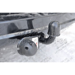 3945-A ORIS Фаркоп на Ford Fiesta хетчбек 2002-2008, Fusion 2002-2012. Необходима подрезка бампера. Тип шара: A. Нагрузки: 1150/50 кг, масса фаркопа 14,5 кг (без электрики 