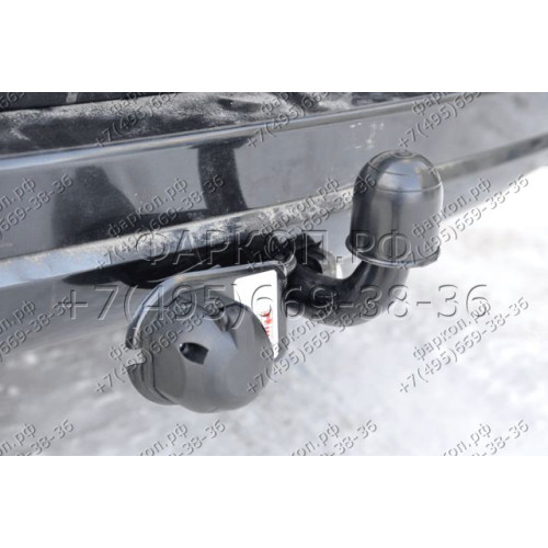 3945-A ORIS Фаркоп на Ford Fiesta хетчбек 2002-2008, Fusion 2002-2012. Необходима подрезка бампера. Тип шара: A. Нагрузки: 1150/50 кг, масса фаркопа 14,5 кг (без электрики в комплекте)