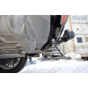 3945-A ORIS Фаркоп на Ford Fiesta хетчбек 2002-2008, Fusion 2002-2012. Необходима подрезка бампера. Тип шара: A. Нагрузки: 1150/50 кг, масса фаркопа 14,5 кг (без электрики в комплекте)