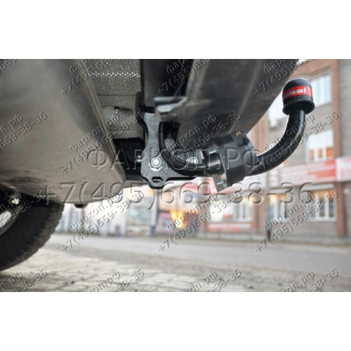 4357-A ORIS Фаркоп на Nissan Qashqai 2007-2014, в т.ч. Qashqai+2. Необходима подрезка бампера. Тип шара: A. Нагрузки: 1100/50 кг, масса фаркопа 18,2 кг (без электрики в комплекте)