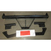 3093-F ORIS Фаркоп на Sollers ST8 2024-, Sollers ST6 2023-, JAC T8 Pro 2023-, Toyota Hilux (без отбойного бруса) 2015-, JAC T6 2019-, JAC T8 2019- без снятия и подрезки бампера. Тип шара: F. Нагрузки: 2950/120 кг, масса фаркопа 27,1 кг (без электрики в ко