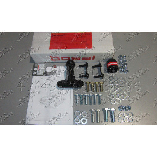 3093-F ORIS Фаркоп на Sollers ST8 2024-, Sollers ST6 2023-, JAC T8 Pro 2023-, Toyota Hilux (без отбойного бруса) 2015-, JAC T6 2019-, JAC T8 2019- без снятия и подрезки бампера. Тип шара: F. Нагрузки: 2950/120 кг, масса фаркопа 27,1 кг (без электрики в ко