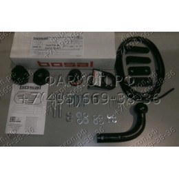 3945-A ORIS Фаркоп на Ford Fiesta хетчбек 2002-2008, Fusion 2002-2012. Необходима подрезка бампера. Тип шара: A. Нагрузки: 1150/50 кг, масса фаркопа 14,5 кг (без электрики 