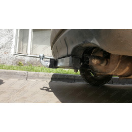 M105-F Лидер-плюс ТСУ для Mitsubishi Outlander XL 2007-2012, Peugeot 4007 2007-2012, Citroen C-Crosser 2007-2012 без снятия и выреза бампера. Тип шара: F. Нагрузки: 2000/100 кг, масса фарко
