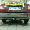 HY 01 AVTOS Фаркоп на Hyundai Accent седан 2000-2006 без подрезки бампера. Тип шара: A. Нагрузки: 1100/75 кг, масса фаркопа 12 кг (без электрики в комплекте)