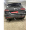 2159-A ORIS Фаркоп на Volkswagen Touareg 2018-, Porsche Cayenne 2017-, Audi Q8 2019-, Porsche Cayenne Coupe 2019-. Необходима подрезка бампера. Тип шара: A. Нагрузки: 3500/140 кг, масса фаркопа 24,1 кг (без электрики в комплекте)