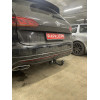 2159-A ORIS Фаркоп на Volkswagen Touareg 2018-, Porsche Cayenne 2017-, Audi Q8 2019-, Porsche Cayenne Coupe 2019-. Необходима подрезка бампера. Тип шара: A. Нагрузки: 3500/140 кг, масса фаркопа 24,1 кг (без электрики в комплекте)