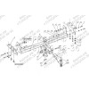 FA 0491-E Бизон Фаркоп на Nissan Navara 2005-2015 без подрезки бампера. Тип шара: E (легкосъемный шар под квадрат). Нагрузки: 3000/120 кг. Не комплектуется электрикой