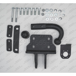 3095-A ORIS Фаркоп на Toyota Land Cruiser Prado J150 4x4 2009-2023, Lexus GX 2010-2023. Необходима подрезка бампера. Тип шара: A. Нагрузки: 3500/140 кг, масса фаркопа 11 кг (без элект