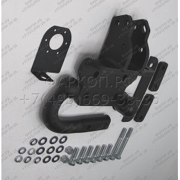 3095-A ORIS Фаркоп на Toyota Land Cruiser Prado J150 4x4 2009-2023, Lexus GX 2010-2023. Необходима подрезка бампера. Тип шара: A. Нагрузки: 3500/140 кг, масса фаркопа 11 кг (без элект