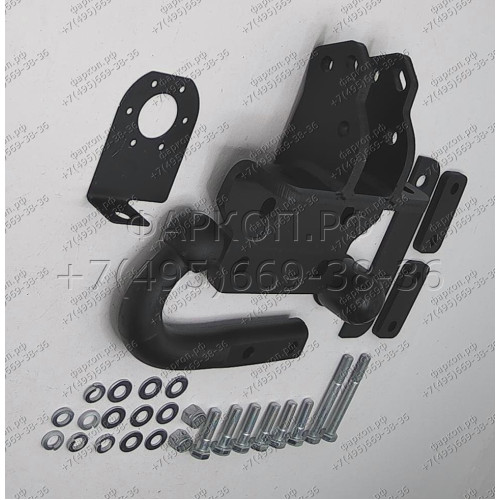 3095-A ORIS Фаркоп на Toyota Land Cruiser Prado J150 4x4 2009-2023, Lexus GX 2010-2023. Необходима подрезка бампера. Тип шара: A. Нагрузки: 3500/140 кг, масса фаркопа 11 кг (без электрики в комплекте)