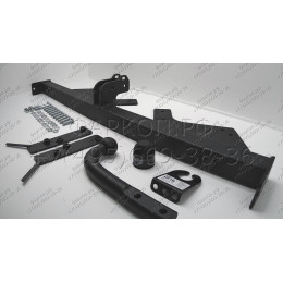 3326-A ORIS Фаркоп на Great Wall Poer KingKong 2022- без подрезки бампера. Тип шара: A. Нагрузки: 2500/120 кг, масса фаркопа 24,5 кг (без электрики в комплекте)