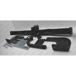 3963-A ORIS Фаркоп на Ford Escape 4x4 2008-2012, Mazda Tribute 2007-2011, Ford Maverick 2007-2012 без выреза в бампере. Тип шара: A. Нагрузки: 1500/75 кг, масса фаркопа 19 кг (без электрик