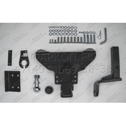 4294.32 SHERIFF Фаркоп на Toyota Land Cruiser 76/79 1989-1998 без подрезки бампера. Тип шара: E (Легкосъемный, под американский квадрат 50 мм * 50 мм). Нагрузки: 3000/120 кг,