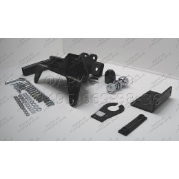 4294.32 SHERIFF Фаркоп на Toyota Land Cruiser 76/79 1989-1998 без подрезки бампера. Тип шара: E (Легкосъемный, под американский квадрат 50 мм * 50 мм). Нагрузки: 3000/120 кг,
