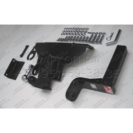 4294.32 SHERIFF Фаркоп на Toyota Land Cruiser 76/79 1989-1998 без подрезки бампера. Тип шара: E (Легкосъемный, под американский квадрат 50 мм * 50 мм). Нагрузки: 3000/120 кг,