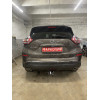 4379-A ORIS Фаркоп на Nissan Murano Z52 2016-2024 без выреза в бампере. Тип шара: A. Нагрузки: 2000/100 кг, масса фаркопа 23,2 кг (без электрики в комплекте)