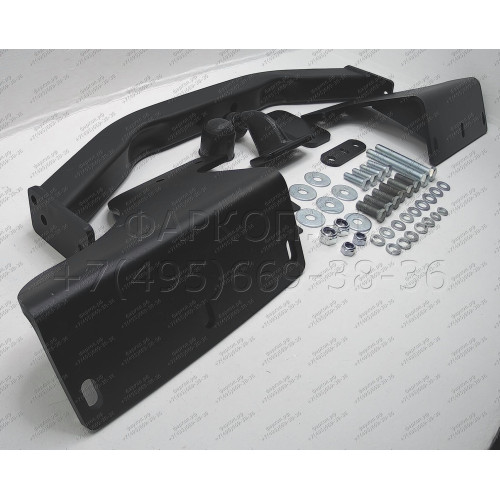 4380-F ORIS Фаркоп на Acura MDX 2014-2021, Honda Pilot 2016-2022 без выреза в бампере. Тип шара: F. Нагрузки: 2500/100 кг, масса фаркопа 30 кг (без электрики в комплекте)