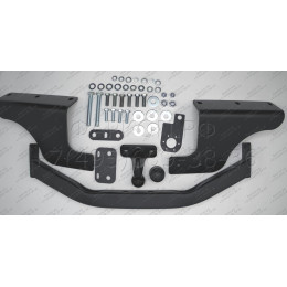 4380-F ORIS Фаркоп на Acura MDX 2014-2021, Honda Pilot 2016-2022 без выреза в бампере. Тип шара: F. Нагрузки: 2500/100 кг, масса фаркопа 30 кг (без электрики в комплекте)